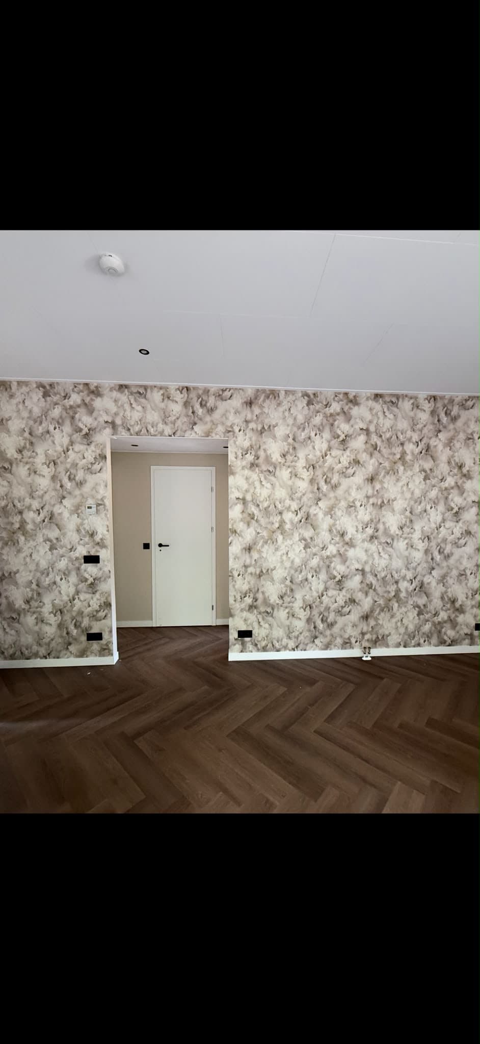 Slaapkamer Donkere Visgraat